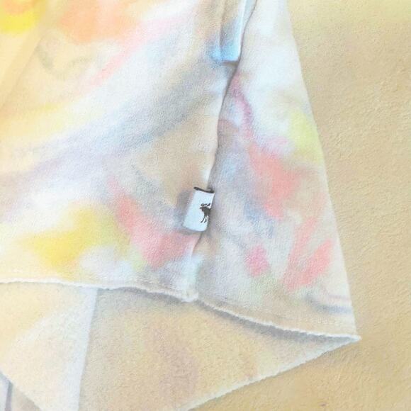 Abercrombie Kids Cotton Shorts sz 7/8 Girl's Shorts Tie dye swirl print - Picture 3 of 5